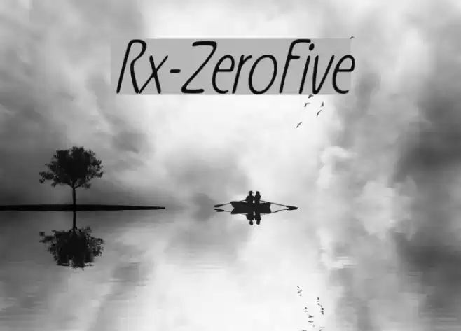 Rx-ZeroFive Caratteri examples