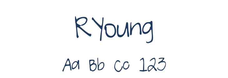 RYoung Font Preview