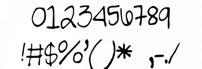 RYoung Font OTHER CHARS