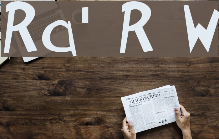 Ryan's Rotten Writing Font examples