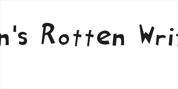 Ryan's Rotten Writing Logo