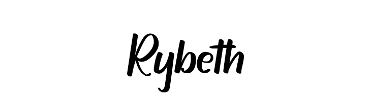 Rybeth  नि: शुल्क फ़ॉन्ट्स डाउनलोड