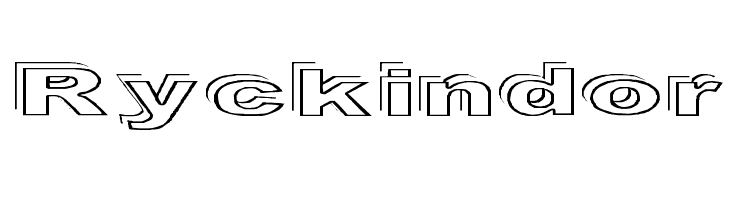 Ryckindor Font