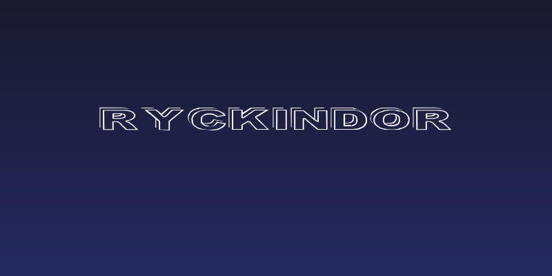 Ryckindor Social Header