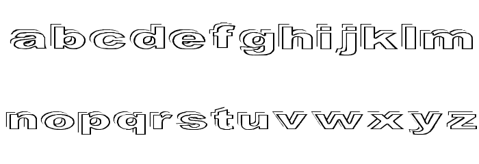 Ryckindor Font LOWERCASE