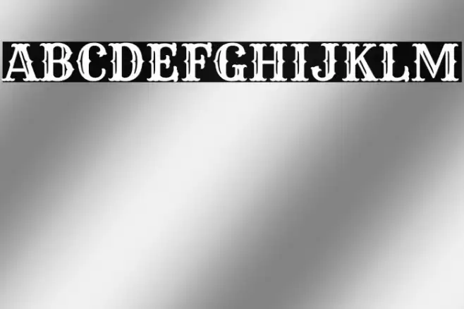 Rye Regular Font examples