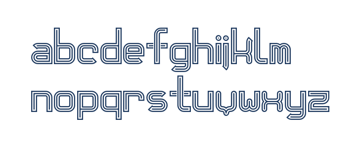 Ryga Regular Lowercase