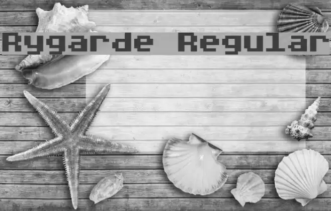 Rygarde Regular Font examples