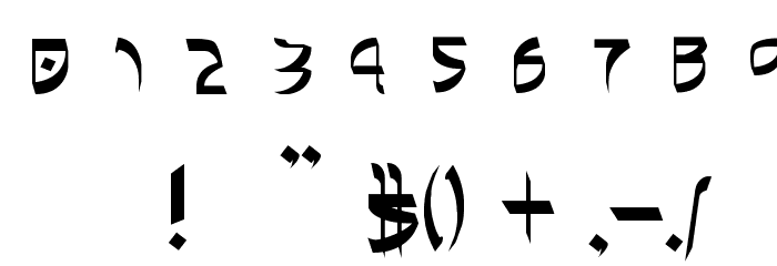 Ryja Font OTHER CHARS