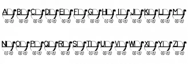 Rykers Pram 字体 大写