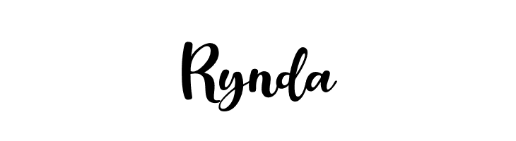 Rynda  免费字体下载
