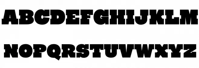 Ryno Slab [Demo] Caratteri MINUSCOLO