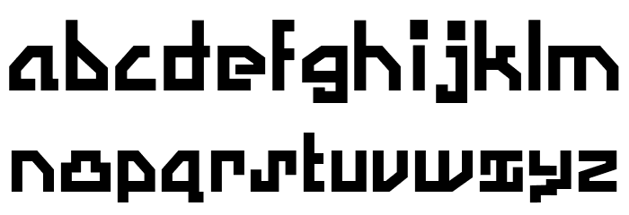 Ryoshin Bold Polices MINUSCULES