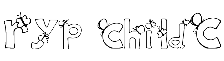 Ryp childC  Frei Schriftart Herunterladen