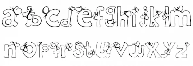 Ryp childC Schriftart Groß