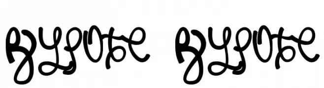 Rypote Rypote  font caratteri gratis