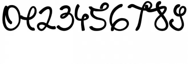 Rypote Rypote Font OTHER CHARS