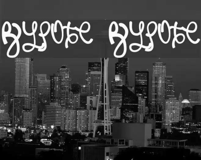 Rypote Rypote Font examples