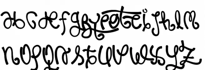 Rypote Rypote फ़ॉन्ट लोअरकेस
