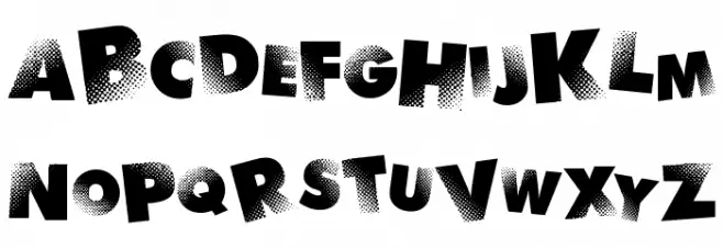 Rythm N Blacks Schriftart Groß