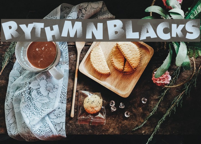 Rythm N Blacks Font examples