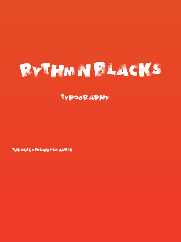 Rythm N Blacks Poster