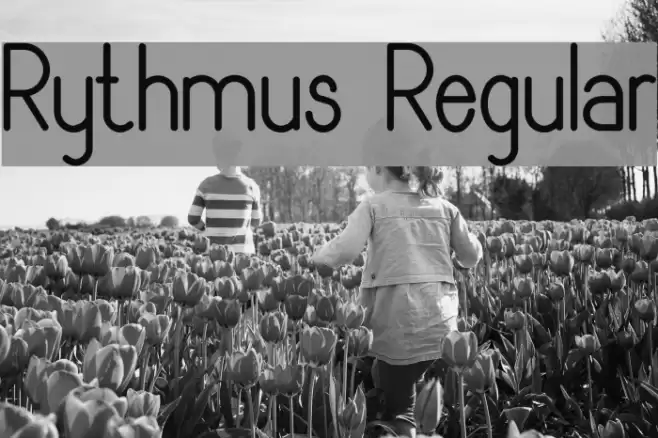 Rythmus Regular Font examples