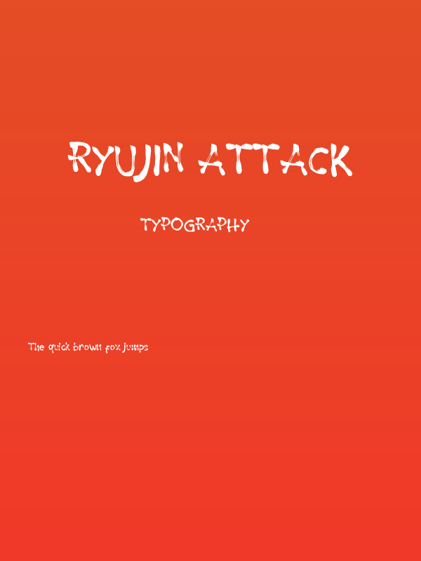 Ryujin Attack Poster