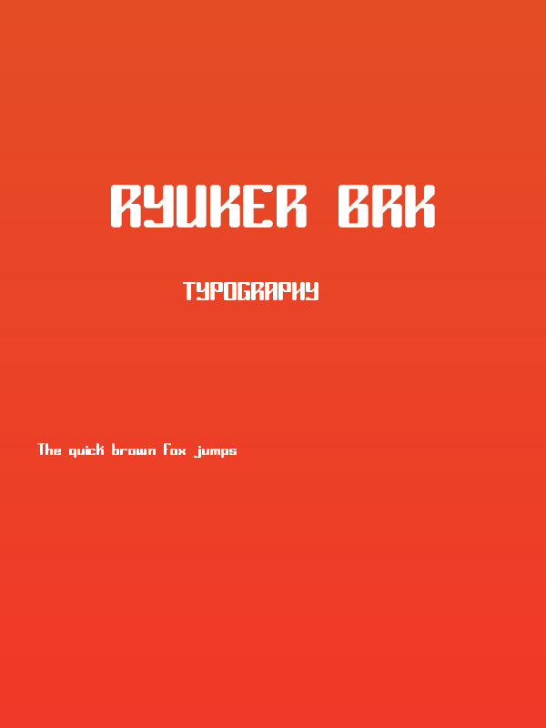 Ryuker BRK Poster