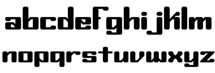 Ryuker BRK Font LOWERCASE