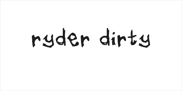 ryder dirty Logo