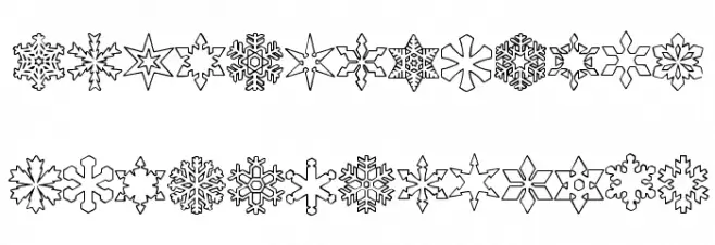 ryp_sflake3 Schriftart Groß
