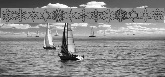 ryp_sflake3 Font examples