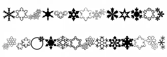 ryp_sflake4 Schriftart Groß