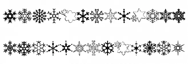 ryp_sflake7 フォント 大文字