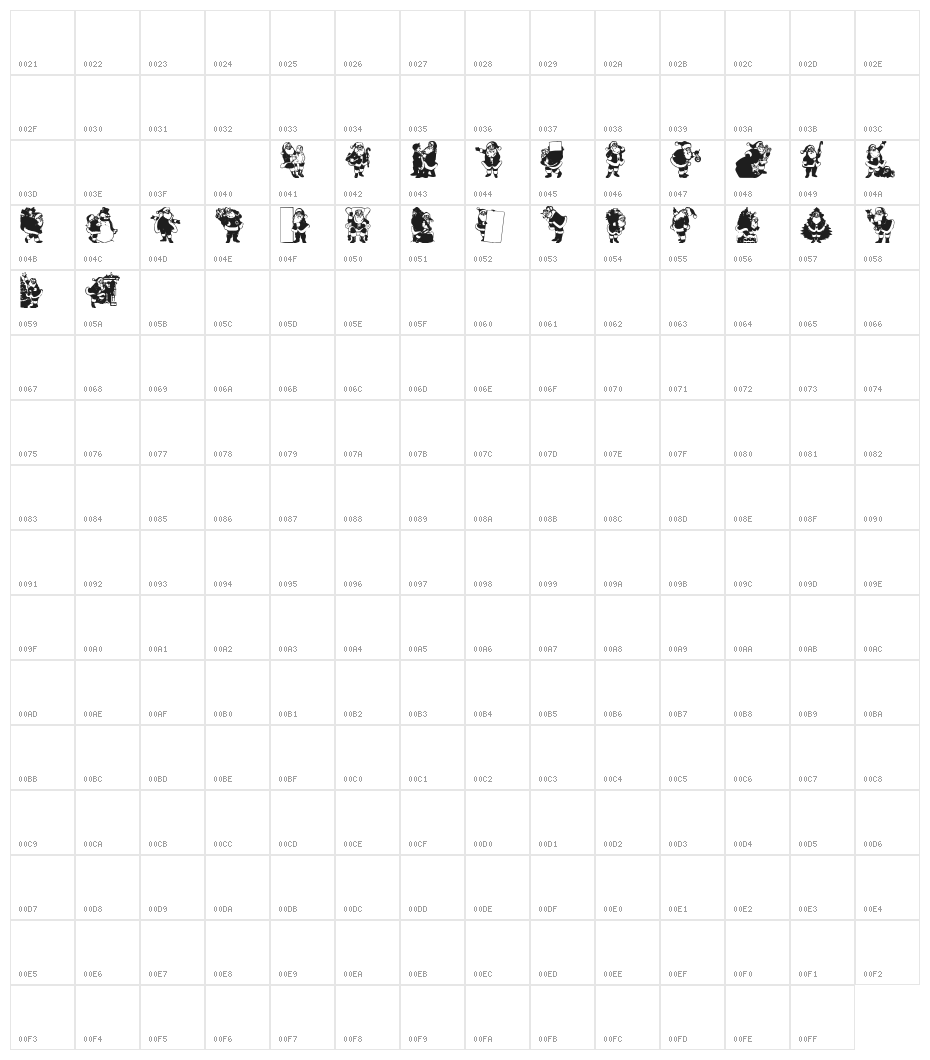ryp_snata1 Character Map