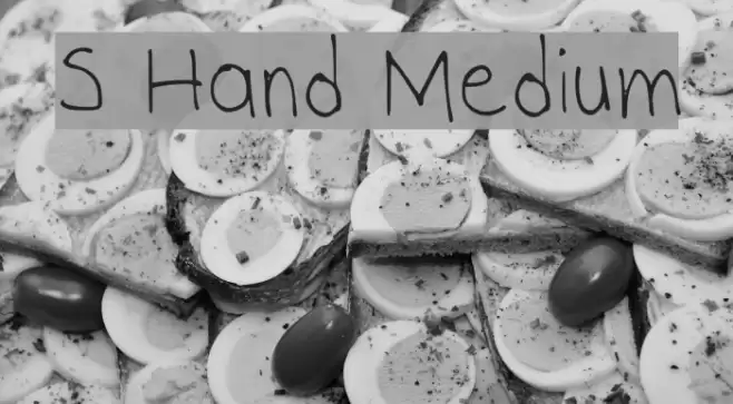 S Hand Medium examples