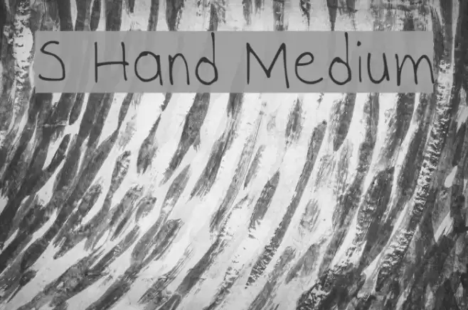 S Hand Medium examples