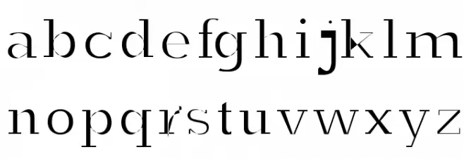 S-PHANITH FONTER ROCK 字体 小写