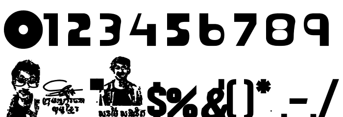 S-PHANITH FONTER TOUCH Font OTHER CHARS