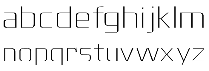 S-PHANITH FONTER TOUCH Font LOWERCASE