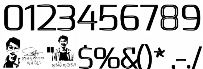 S-PHANITH FONTER ZOUL Fonte OUTROS PERSONAGENS