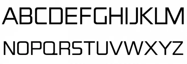 S-PHANITH FONTER ZOUL Fonte MAIÚSCULAS