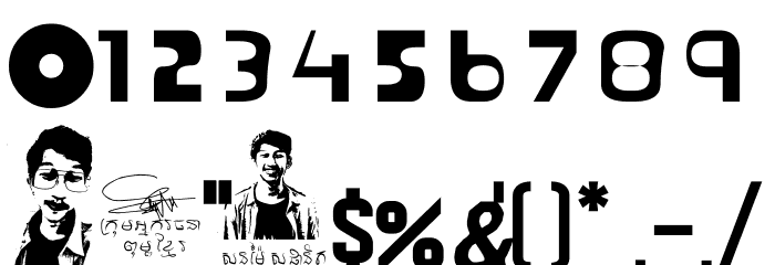 S-PHANITH FONTER ZZ Font OTHER CHARS