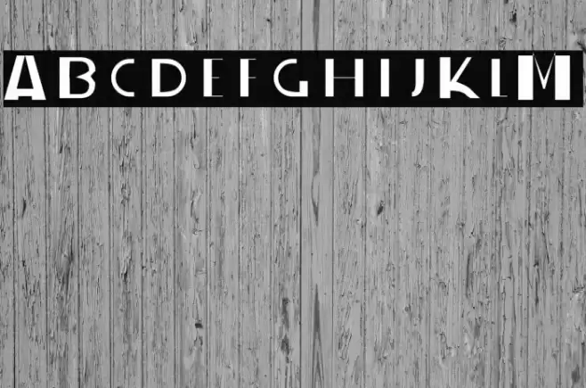 S-PHANITH FONTER ZZ Font examples