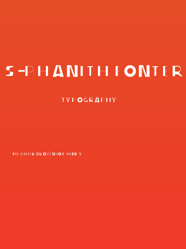 S-PHANITH FONTER ZZ Poster