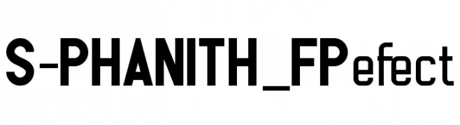 S-PHANITH_FPefect  Fuentes Gratis Descargar