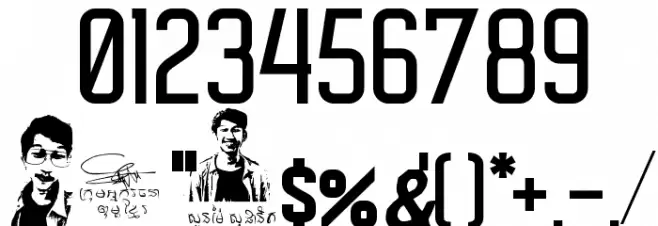 S-PHANITH_FPefect Font OTHER CHARS