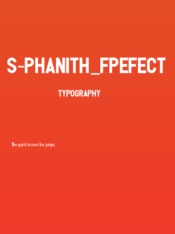 S-PHANITH_FPefect Poster