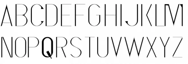 S-PHANITH_FTHIN 字体 大写